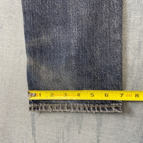 Hollister California Jeans Womens 28x30 Blue Denim Mid-Rise Slim Straight Leg - Picture 6 of 16